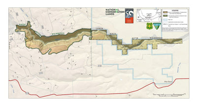 Bureau of Land Management - Oregon Lower White River Wilderness digital map