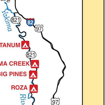 Bureau of Land Management - Oregon Umtanum Recreation Site digital map