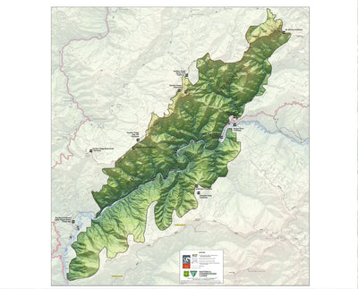Bureau of Land Management - Oregon Wild Rogue Wilderness digital map