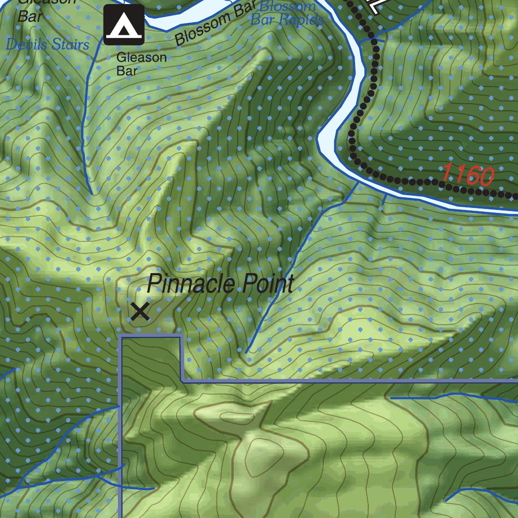 Wild Rogue Wilderness Map by Bureau of Land Management - Oregon  Avenza Maps