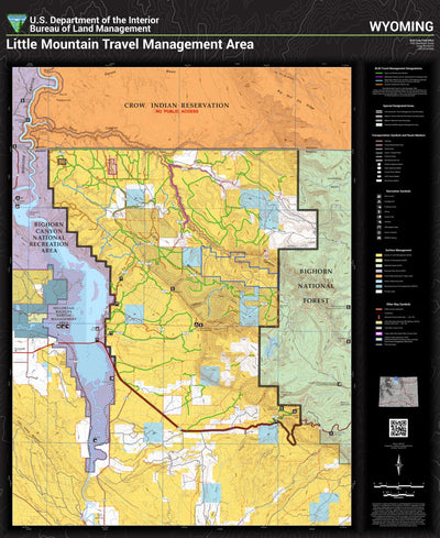 Bureau of Land Management - Wyoming WY_Little_Mountain_TMA_20190424 digital map