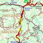 Butler Motorcycle Maps Oregon G1 Series bundle