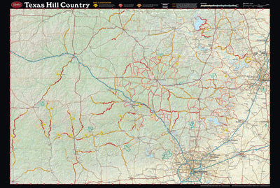 Butler Motorcycle Maps Texas Hill Country G1 Series bundle