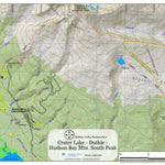BV Backpackers Crater Lake, Duthie Mine, Hudson Bay Mtn South Peak Hiking Trails digital map