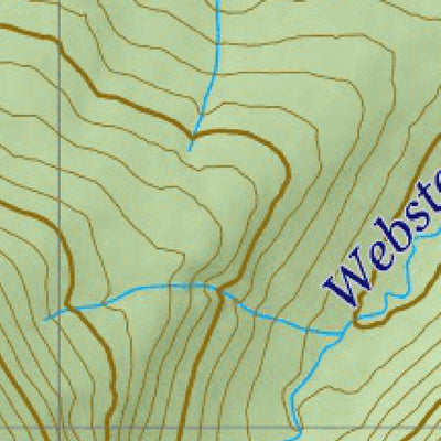 BV Backpackers Hankin Plateau, Hunter Basin, Webster Lake Hiking Trails digital map