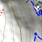 BV Backpackers Hiking Trails of the NE Slope Hudson Bay Mountain- South Map digital map