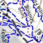 BV Backpackers Hiking Trails of the NE Slope Hudson Bay Mountain- South Map digital map