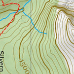 BV Backpackers Silvern Lakes Hiking Trail Map digital map