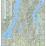 Canadian Map Makers Tri-Cities Hiking and Biking Map (West Sheet) digital map