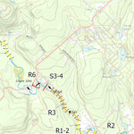 Canot Kayak Québec Achigan #1 digital map