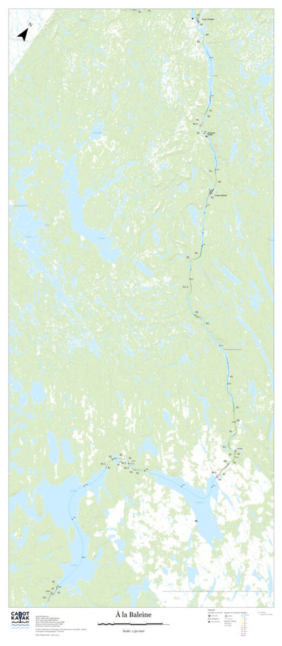 Canot Kayak Québec Baleine #3 digital map