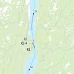 Canot Kayak Québec Baleine #5 digital map