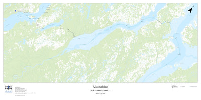 Canot Kayak Québec Baleine #6 digital map