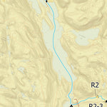 Canot Kayak Québec Blanche #1 digital map