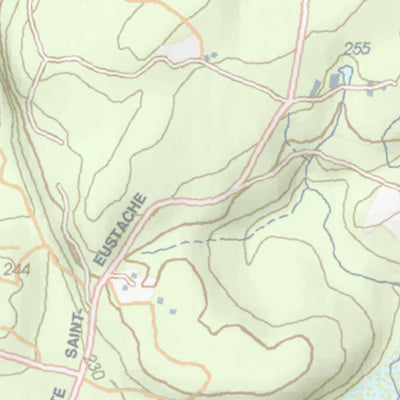 Canot Kayak Québec Bonniebrook #1 digital map