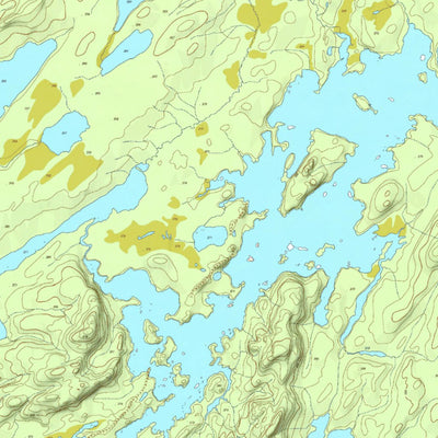 Canot Kayak Québec Broadback #1 digital map