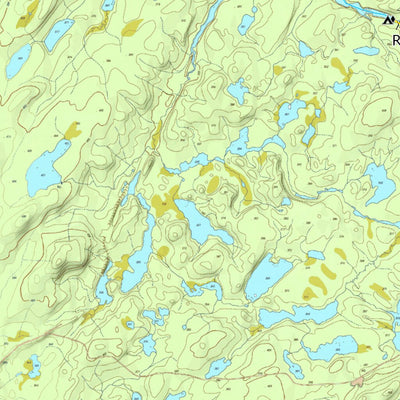 Canot Kayak Québec Broadback #1 digital map