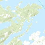Canot Kayak Québec Caniapiscau Sup #1 digital map
