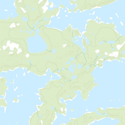 Canot Kayak Québec Caniapiscau Sup #2 digital map