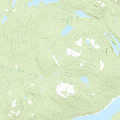 Canot Kayak Québec Caniapiscau Sup #2 digital map
