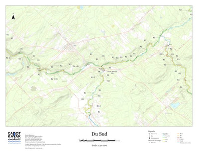 Canot Kayak Québec Du Sud #2 digital map