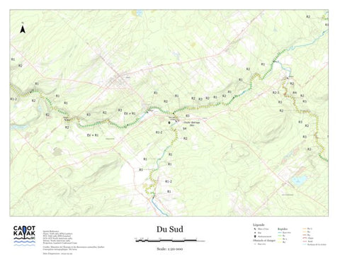 Canot Kayak Québec Du Sud #2 digital map
