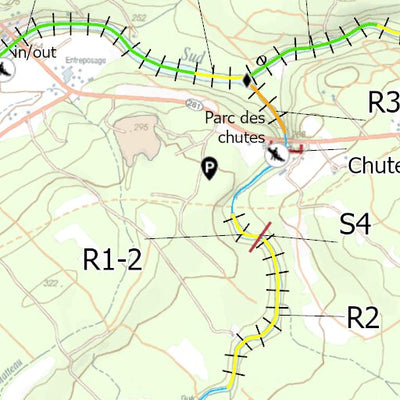 Canot Kayak Québec Du Sud #2 digital map