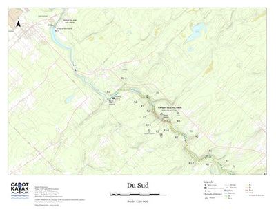 Canot Kayak Québec Du Sud #3 digital map