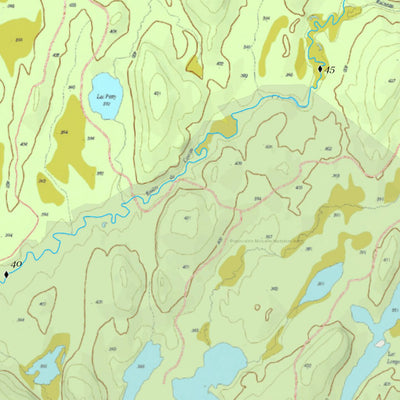 Canot Kayak Québec DuCoucou #1 digital map