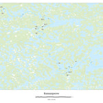 Canot Kayak Québec Kanaaupscow #1 digital map