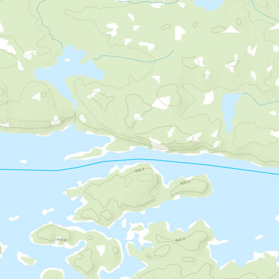 Canot Kayak Québec Kanaaupscow #10 digital map