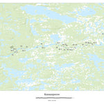 Canot Kayak Québec Kanaaupscow #4 digital map