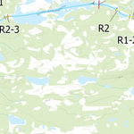 Canot Kayak Québec Kanaaupscow #4 digital map