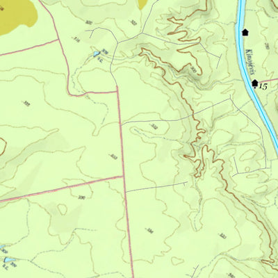 Canot Kayak Québec Kinojevis #4 digital map