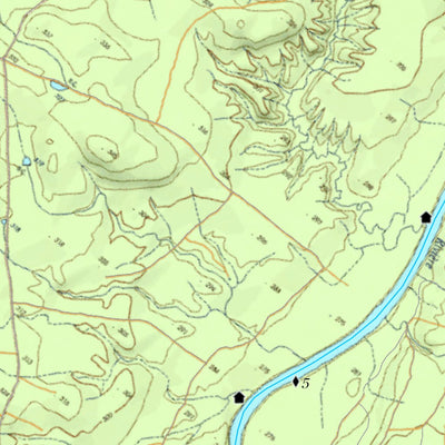 Canot Kayak Québec Kinojevis #4 digital map