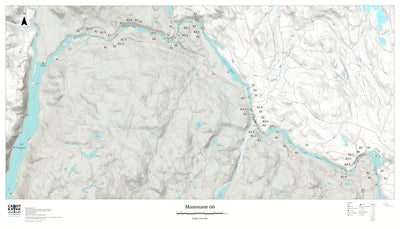 Canot Kayak Québec Manouane06 #4 digital map