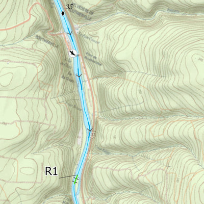 Canot Kayak Québec Matapedia #2 digital map