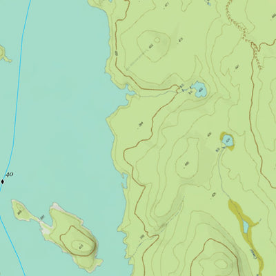 Canot Kayak Québec Mitchinamecus #4 digital map