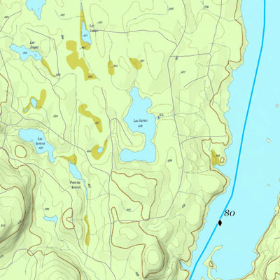 Canot Kayak Québec Normandin #1 digital map