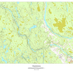 Canot Kayak Québec Ouasiemsca #7 digital map
