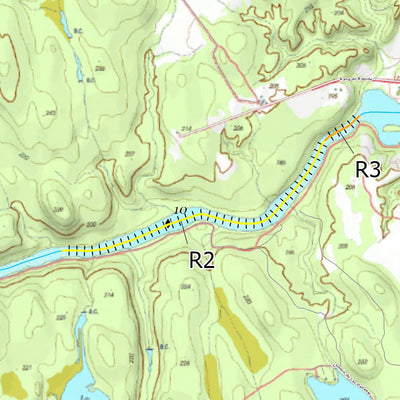 Canot Kayak Québec Ouasiemsca #7 digital map