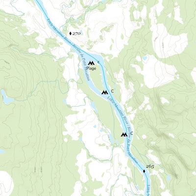 Canot Kayak Québec PetitMecatina #5 digital map