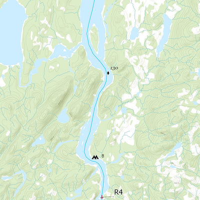 Canot Kayak Québec PetitMecatina #8 digital map
