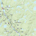 Canot Kayak Québec PetitMecatina #8 digital map