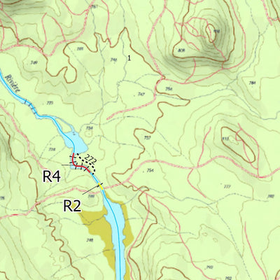 Canot Kayak Québec Pikauba #1 digital map