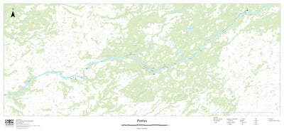 Canot Kayak Québec Pontax #4 digital map