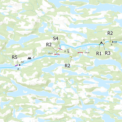 Canot Kayak Québec Rivière à l'Eau Claire bundle