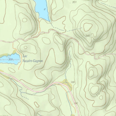 Canot Kayak Québec Rivière Aux Rochers digital map