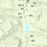 Canot Kayak Québec Rivière Blanche (Mauricie) digital map