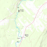 Canot Kayak Québec Rivière Cabano digital map